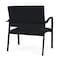 Lesro Newport Bariatric Chair Metal Frame, Black, MD Black Upholstery NP1401 - alternate 3
